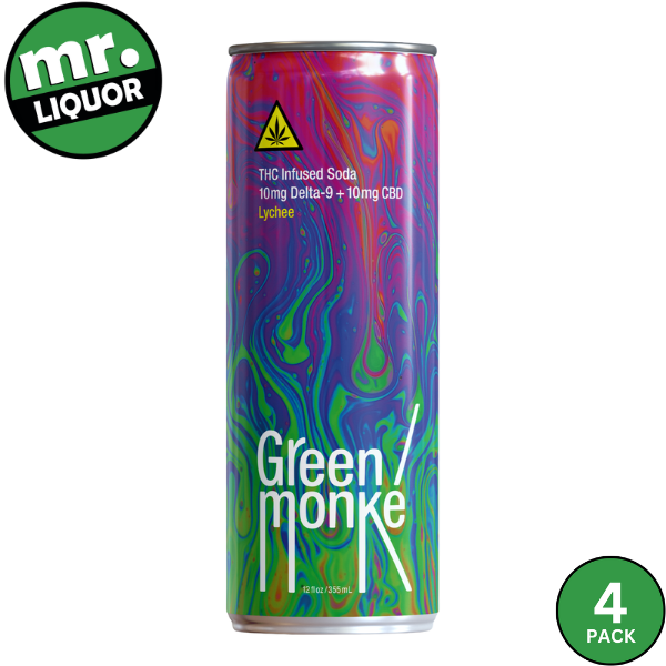 Green Monke - THC - Lychee | Mr. Liquor