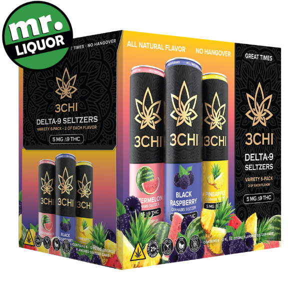 3CHI - THC - Variety Pack | Mr. Liquor