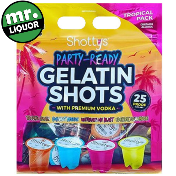 Shottys Jello Shots Variety Tropical Mr. Liquor
